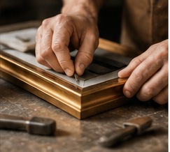 Desert Frames custom interior framing