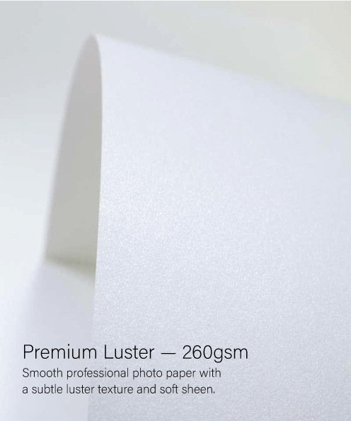 Premium Luster Photo Paper 260gsm